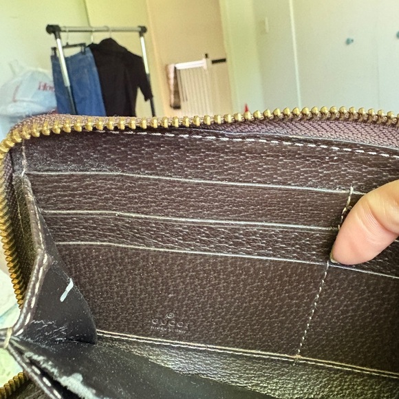 Vintage Gucci GG Canvas Brown Monogram Wallet - Picture 8 of 9